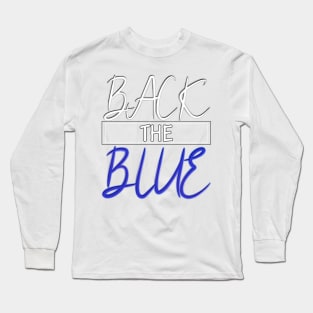 bake the blue Long Sleeve T-Shirt